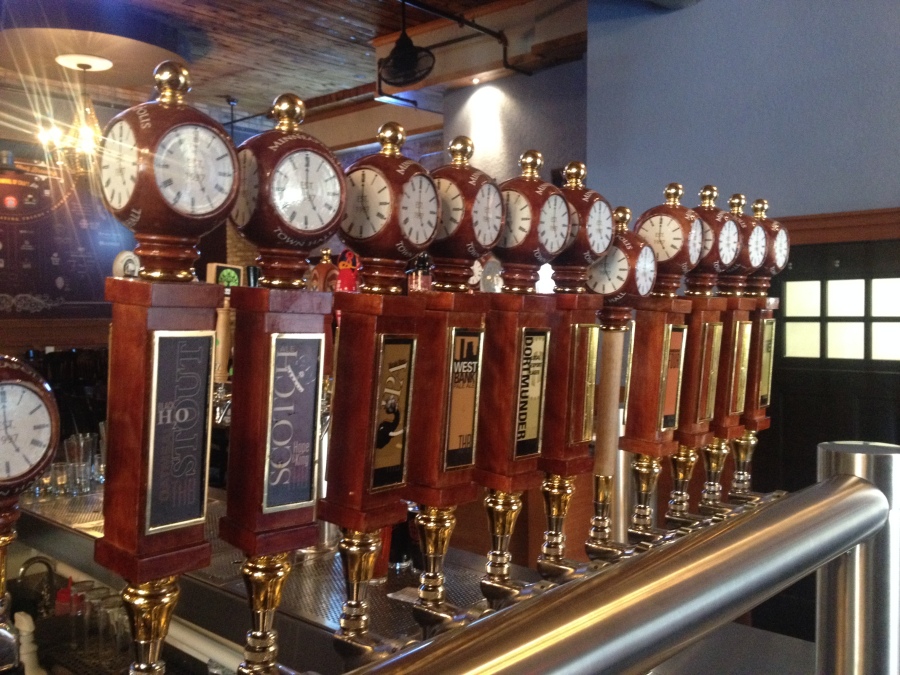 Town Hall Tap Handles 